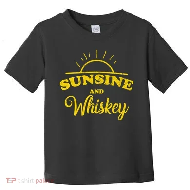 Sunshine And Whiskey Toddler T-Shirt