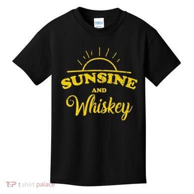 Sunshine And Whiskey Kids T-Shirt