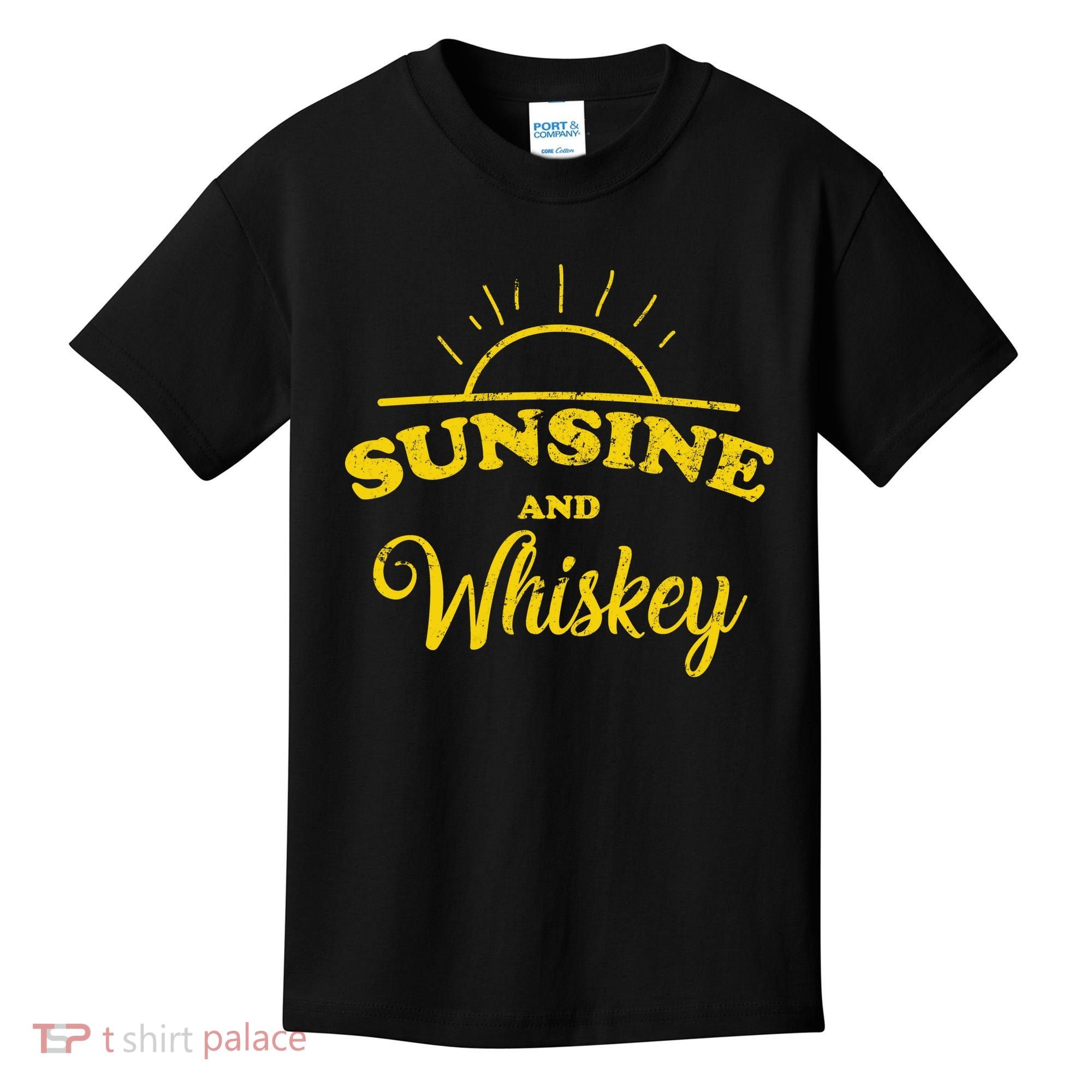 Sunshine And Whiskey Kids T-Shirt