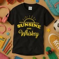 Sunshine And Whiskey Kids T-Shirt thumb 3