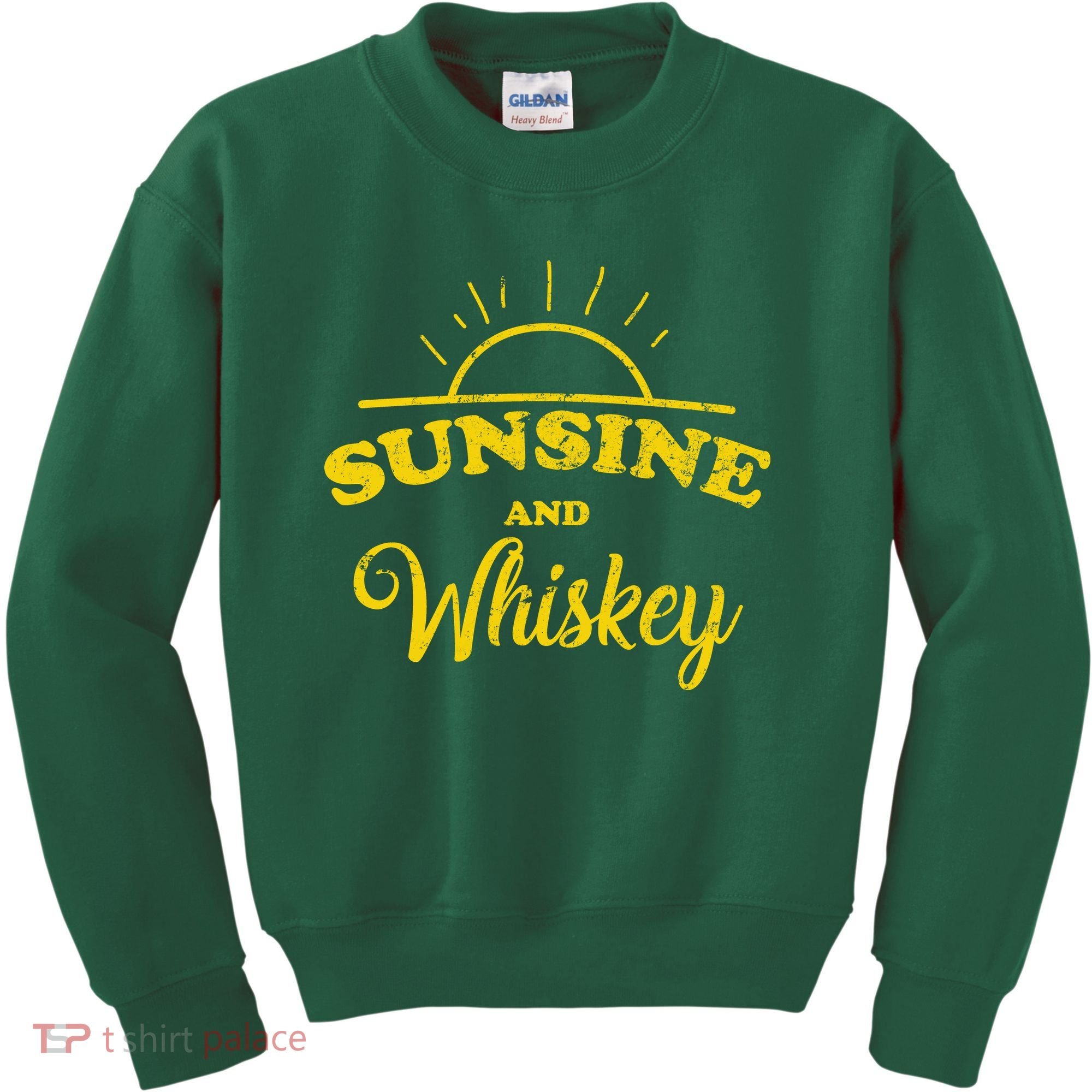 Sunshine And Whiskey Kids Sweatshirt