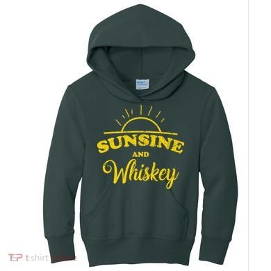Sunshine And Whiskey Kids Hoodie