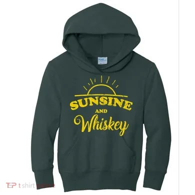 Sunshine And Whiskey Kids Hoodie
