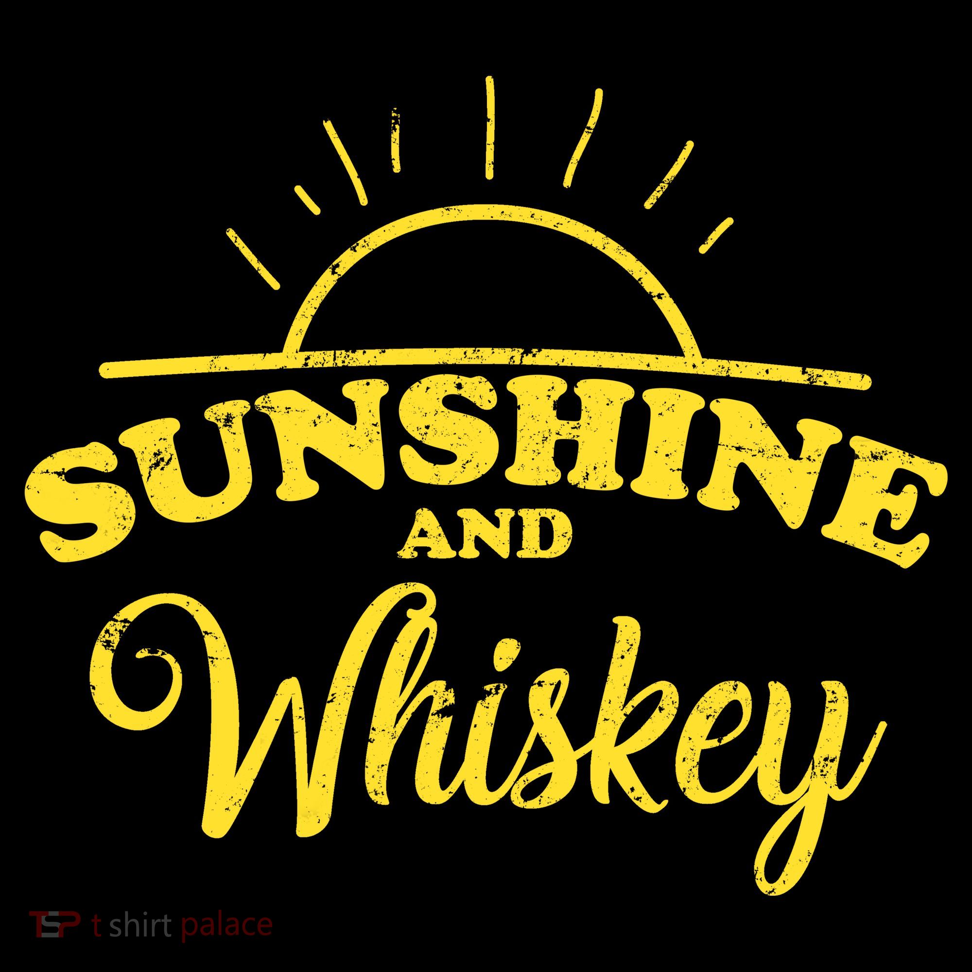 Sunshine And Whiskey Retro Summer Ornament