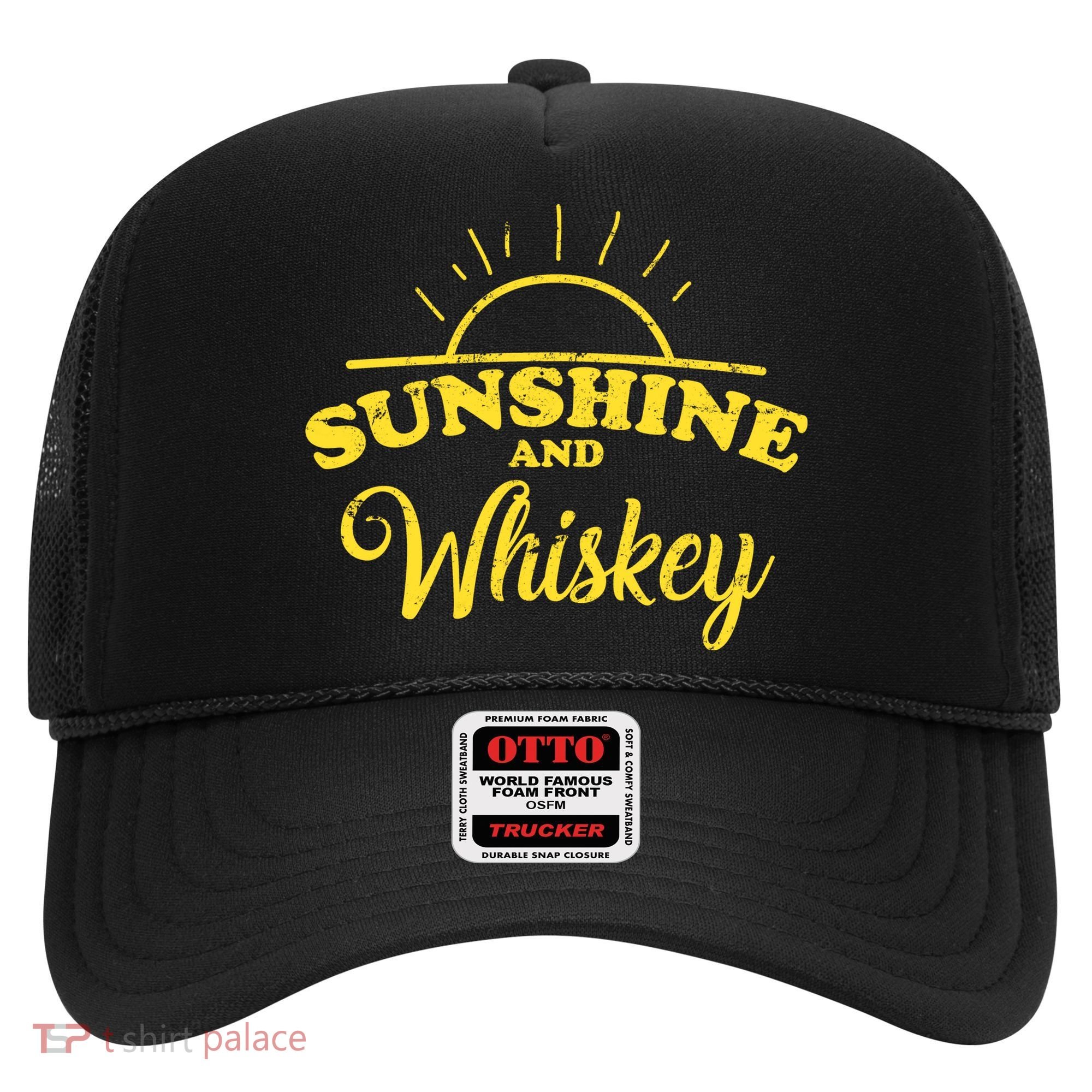 Sunshine And Whiskey Retro Summer Hat