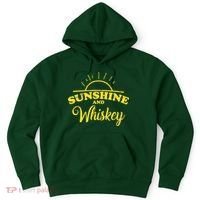 Sunshine And Whiskey Retro Summer Hoodie thumb 0