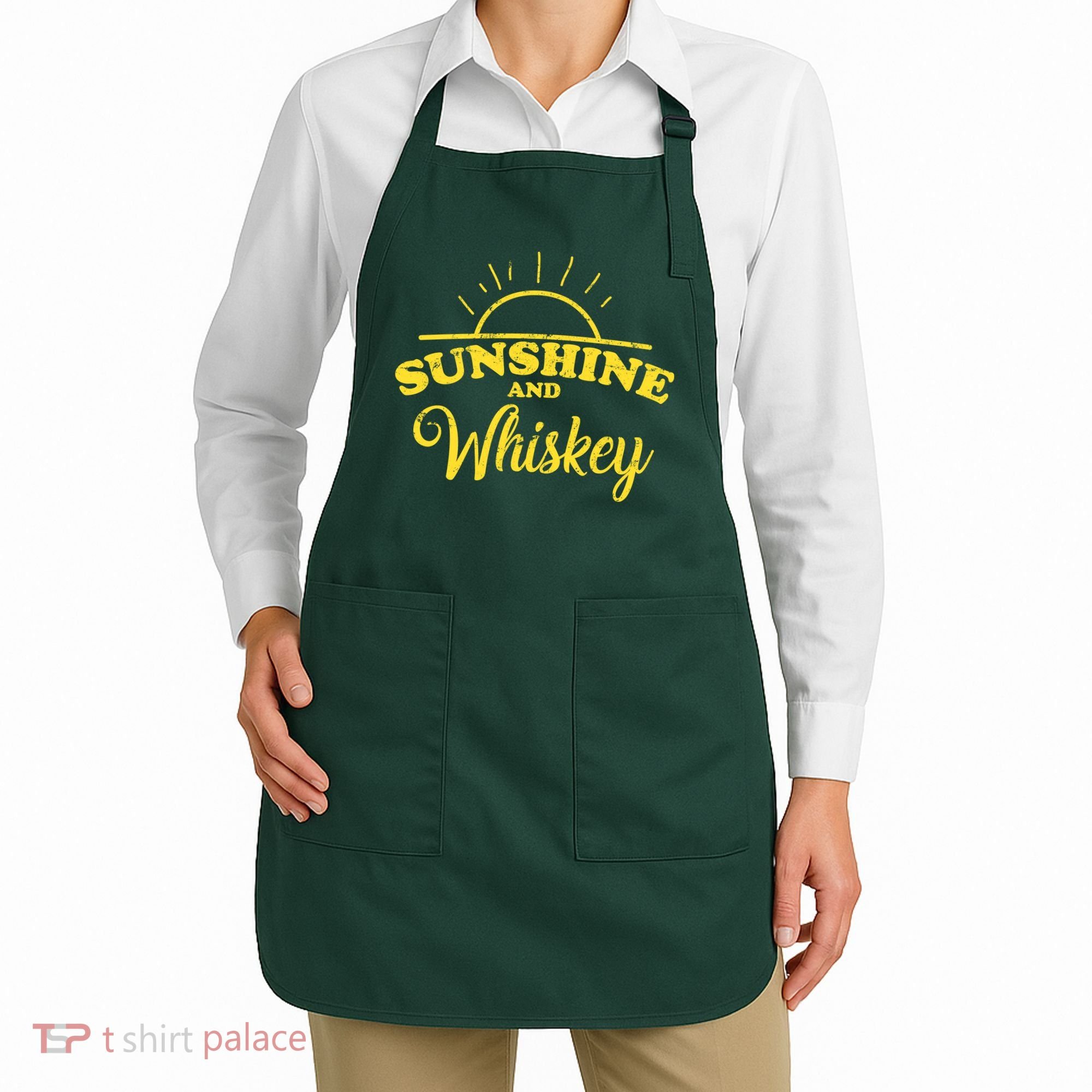 Sunshine And Whiskey Retro Summer Apron