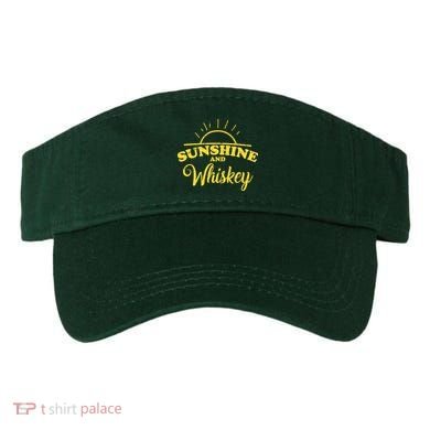 Sunshine And Whiskey Retro Summer Visor