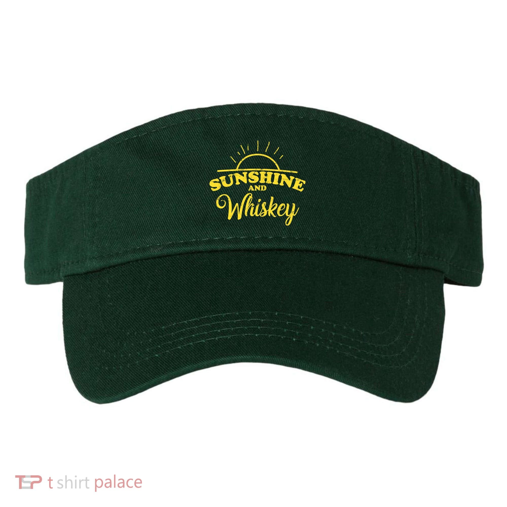 Sunshine And Whiskey Retro Summer Visor