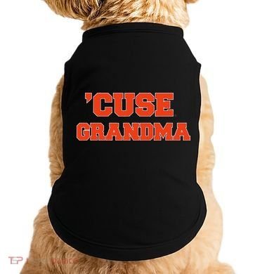 Syracuse University Orange Grandma Doggie Tank