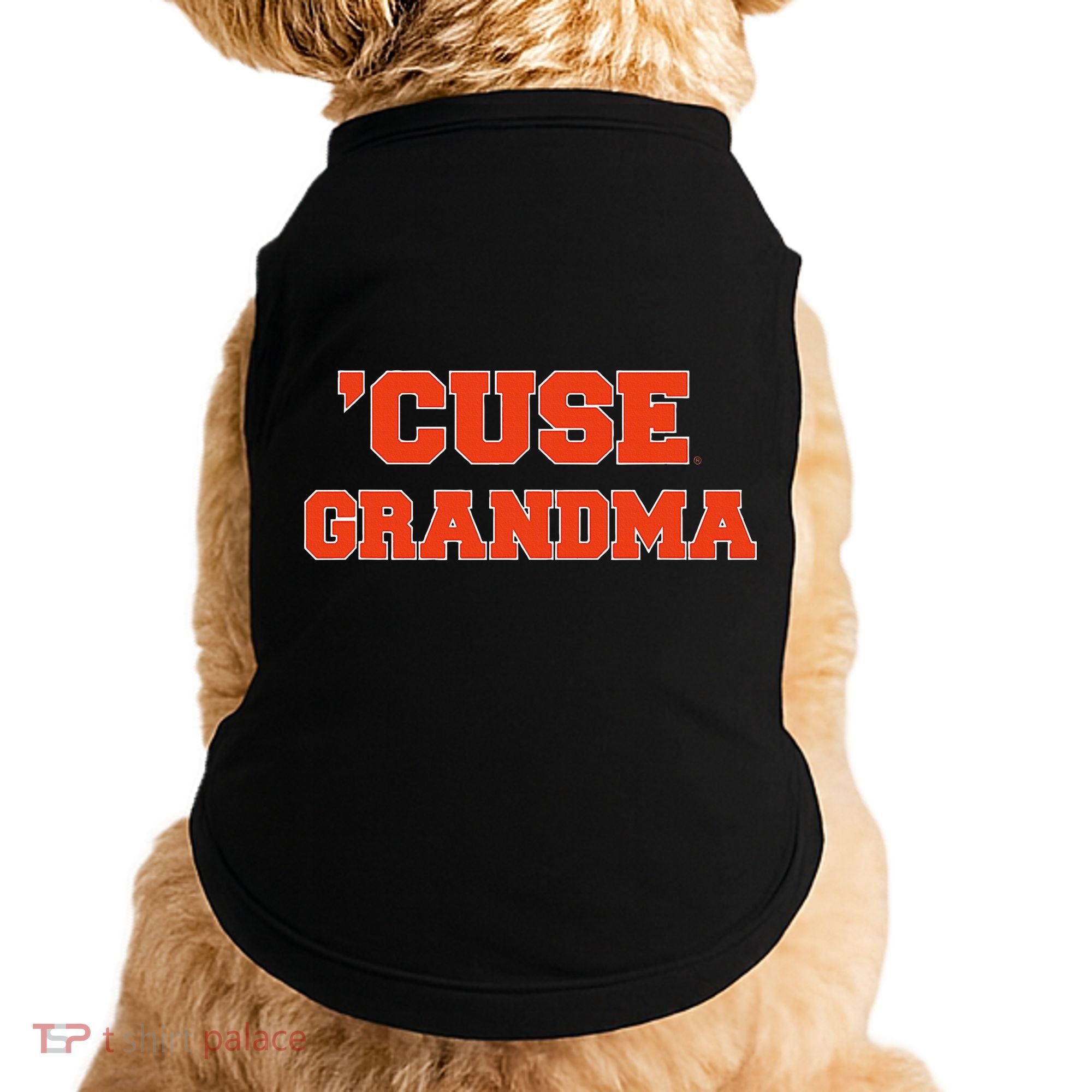 Syracuse University Orange Grandma Doggie Tank