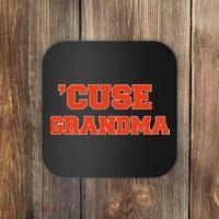 Syracuse University Orange Grandma Coaster thumb 0