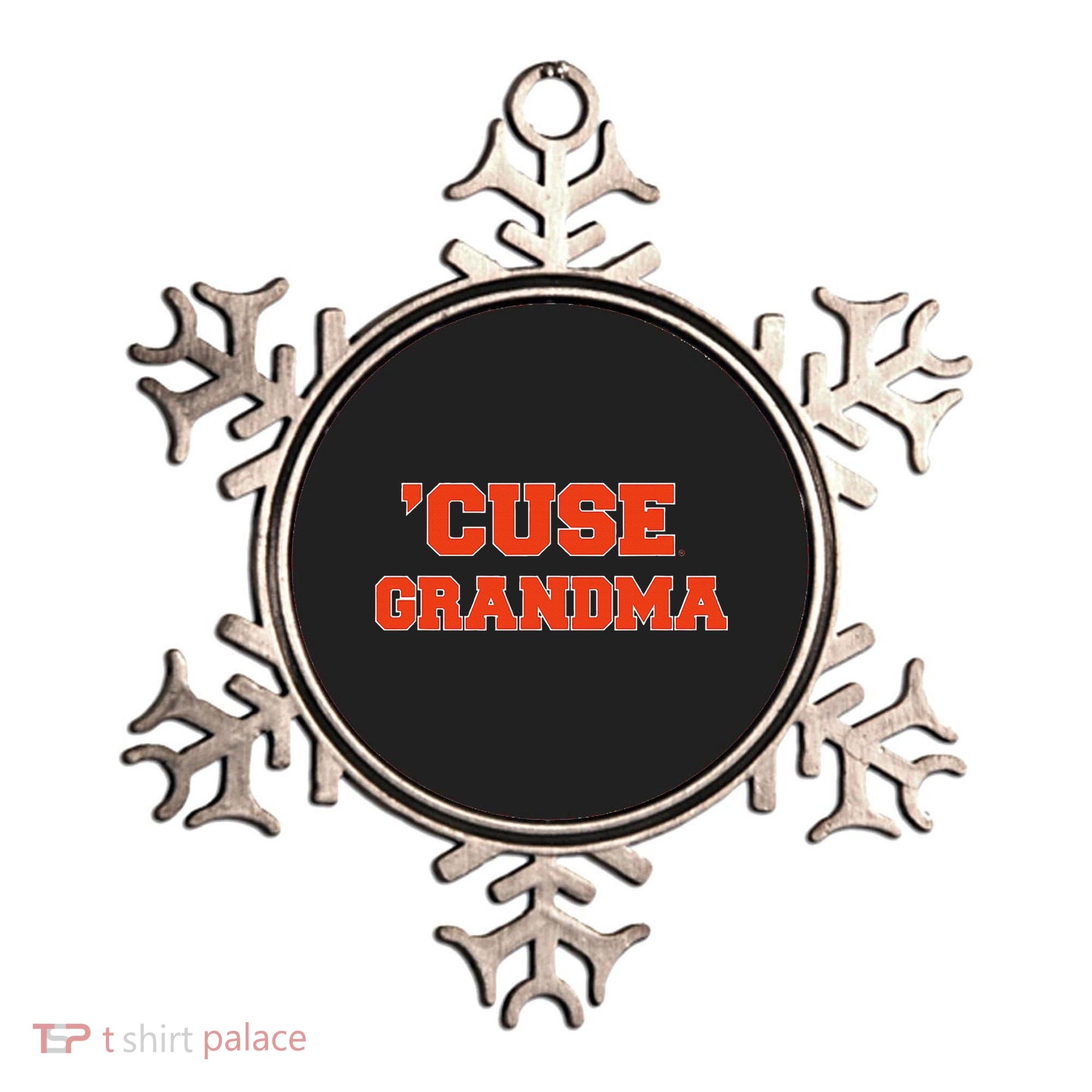 Syracuse University Orange Grandma Ornament