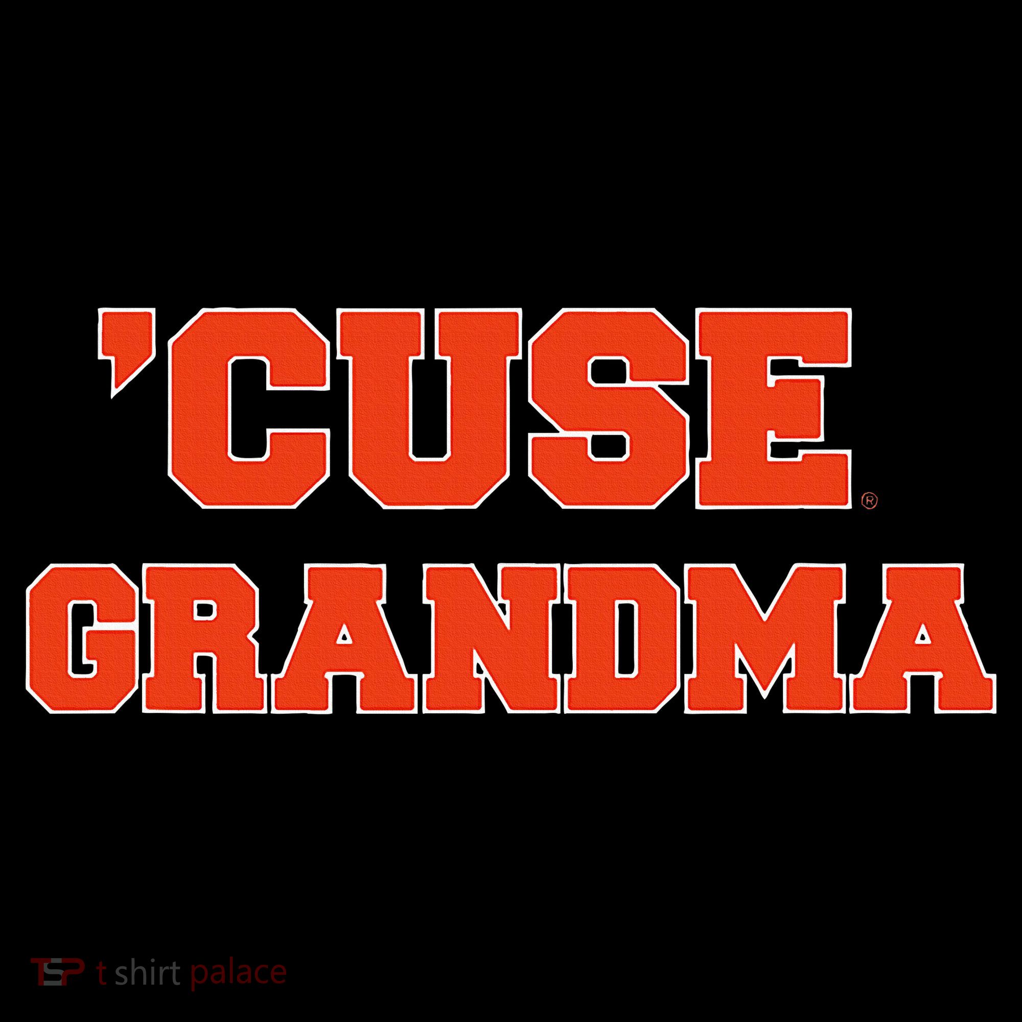 Syracuse University Orange Grandma Baby Bodysuit