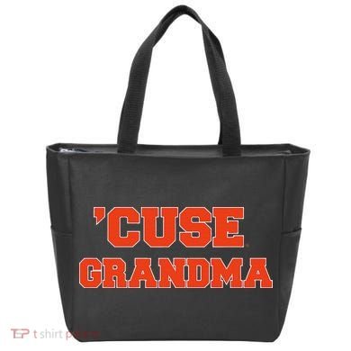 Syracuse University Orange Grandma Tote Bag