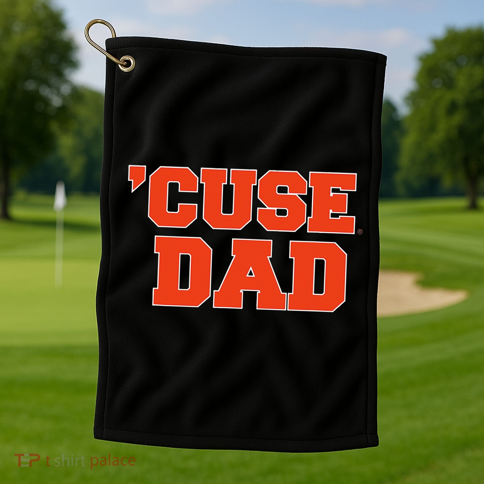 Syracuse University Orange Dad Golf Towel