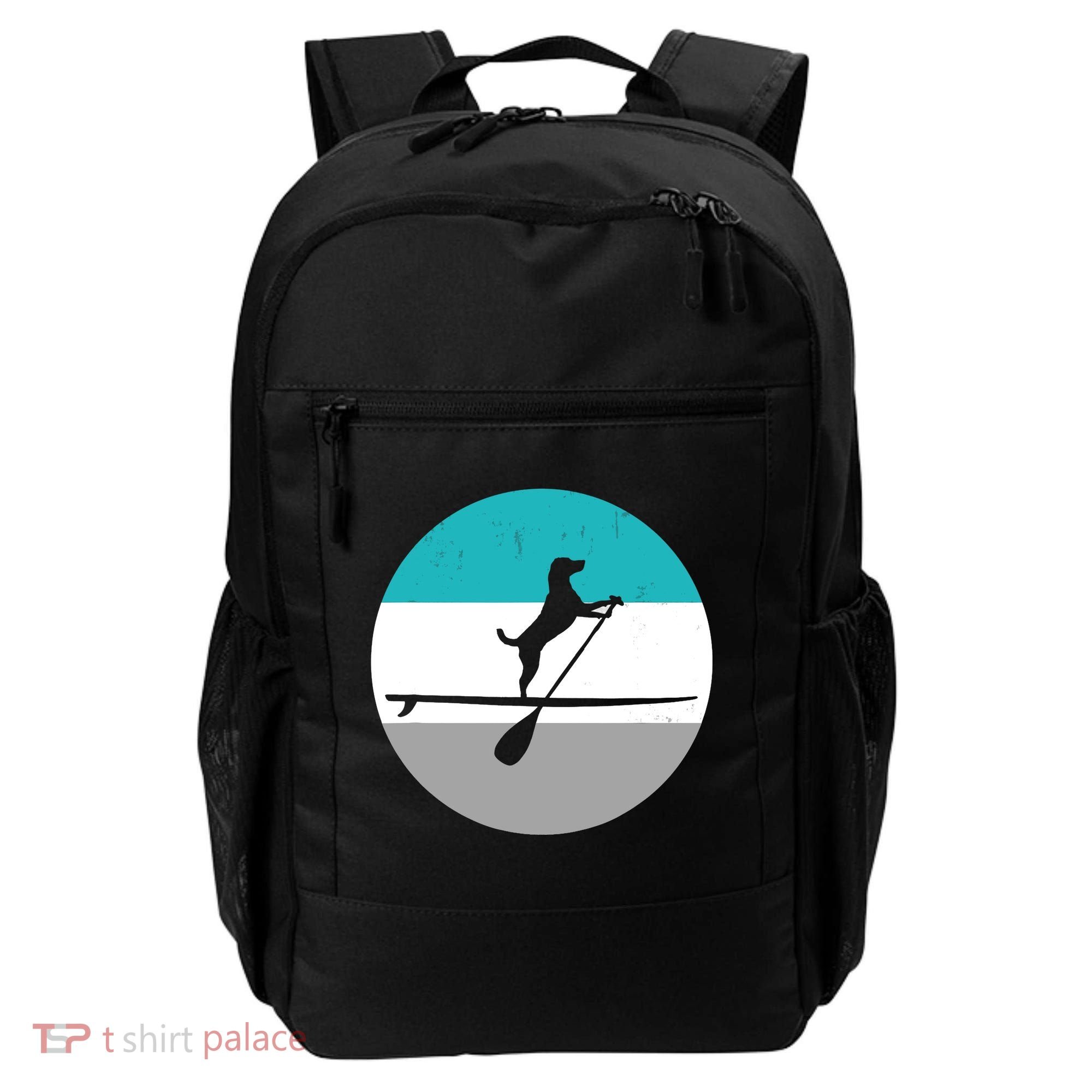 Stand Up Paddle Boarding with dog - Paddelsport SUP Board Backpack