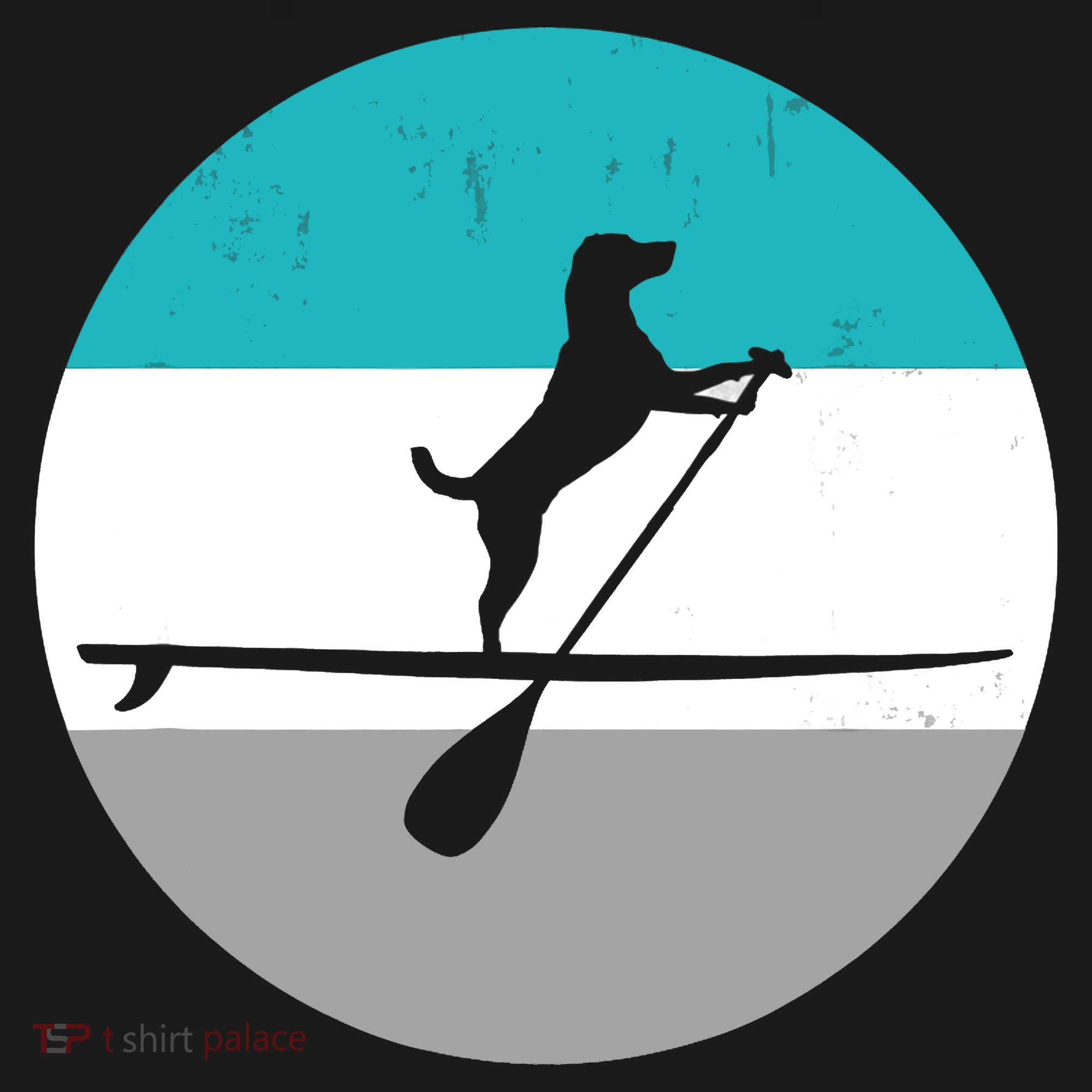 Stand Up Paddle Boarding with dog - Paddelsport SUP Board Backpack