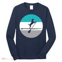 Stand Up Paddle Boarding with dog - Paddelsport SUP Board Long Sleeve Shirt thumb 0
