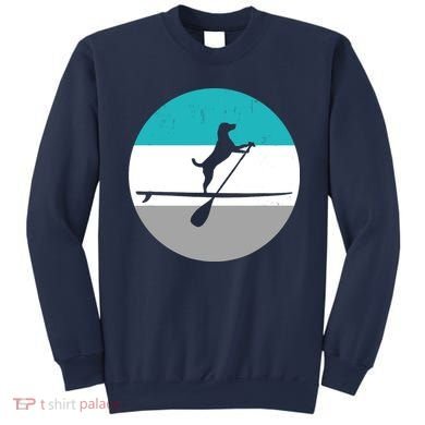 Stand Up Paddle Boarding with dog - Paddelsport SUP Board Sweatshirt