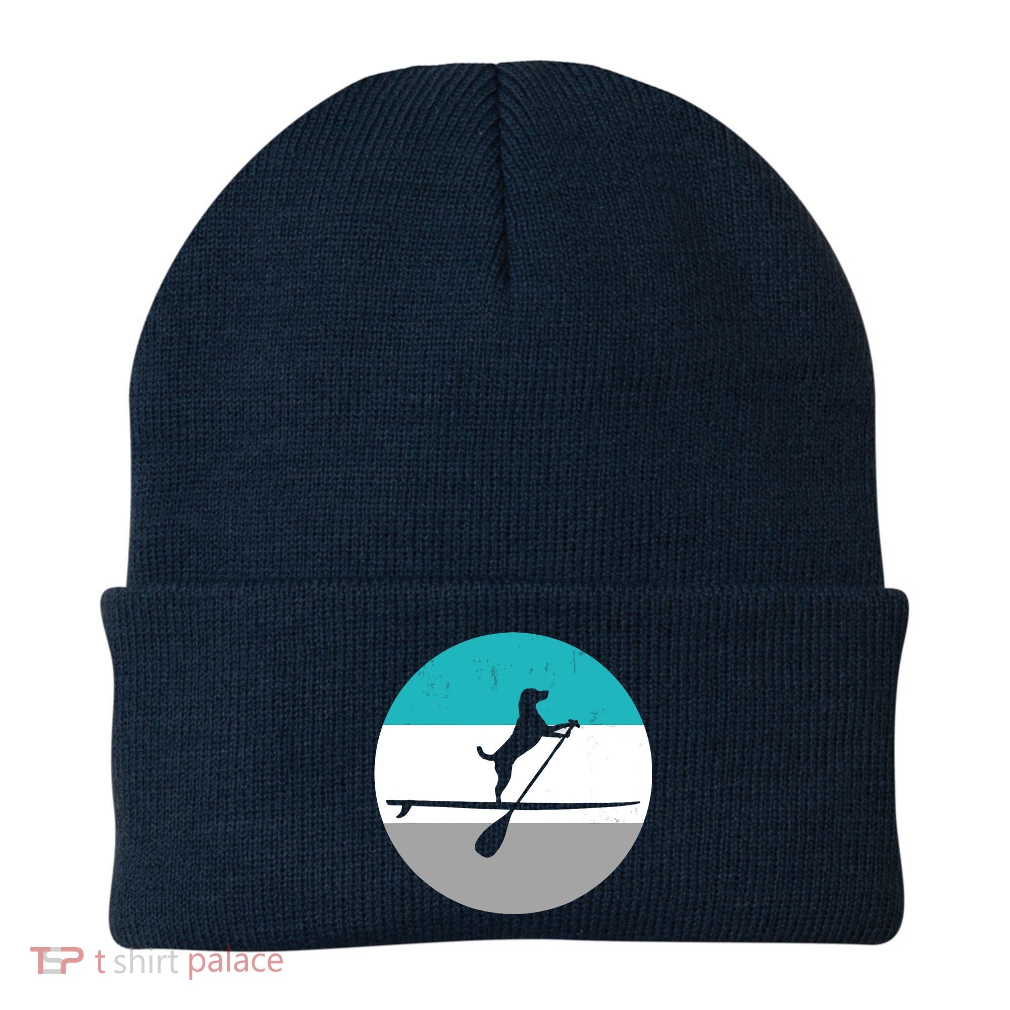 Stand Up Paddle Boarding with dog - Paddelsport SUP Board Beanie