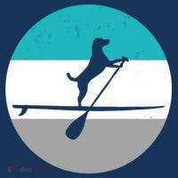 Stand Up Paddle Boarding with dog - Paddelsport SUP Board Women's Hoodie thumb 2