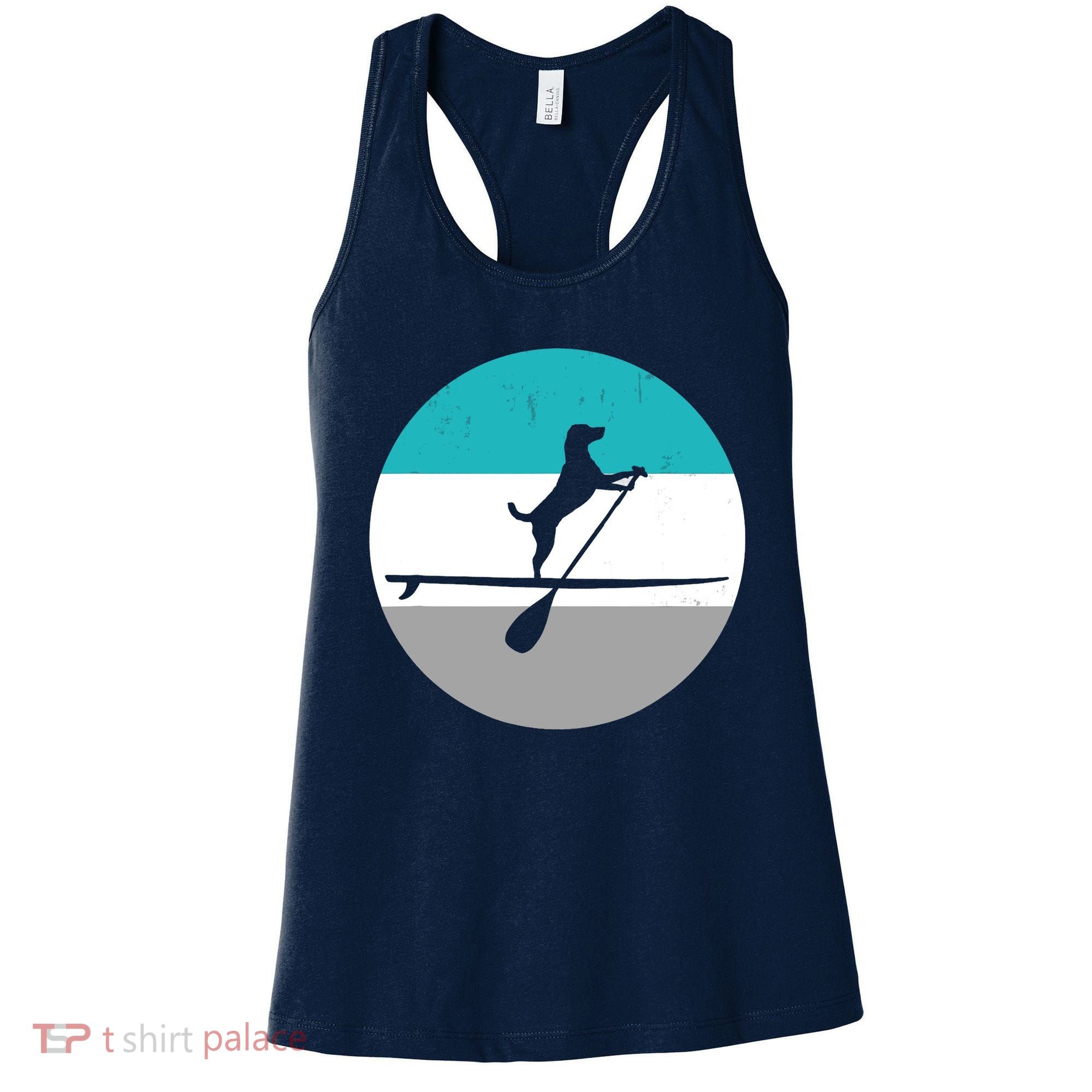 Stand Up Paddle Boarding with dog - Paddelsport SUP Board Women's Tank Top