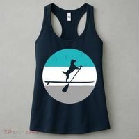 Stand Up Paddle Boarding with dog - Paddelsport SUP Board Women's Tank Top thumb 3