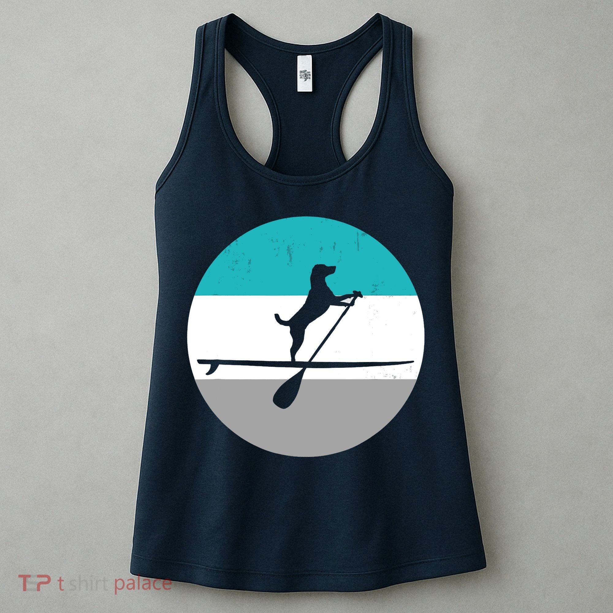 Stand Up Paddle Boarding with dog - Paddelsport SUP Board Women's Tank Top