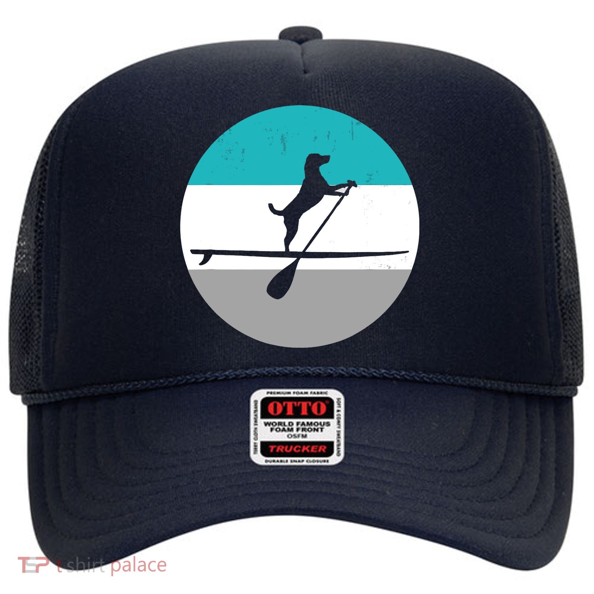 Stand Up Paddle Boarding with dog - Paddelsport SUP Board Hat