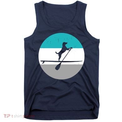 Stand Up Paddle Boarding with dog - Paddelsport SUP Board Tank Top
