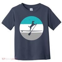 Stand Up Paddle Boarding with dog - Paddelsport SUP Board Toddler T-Shirt thumb 0