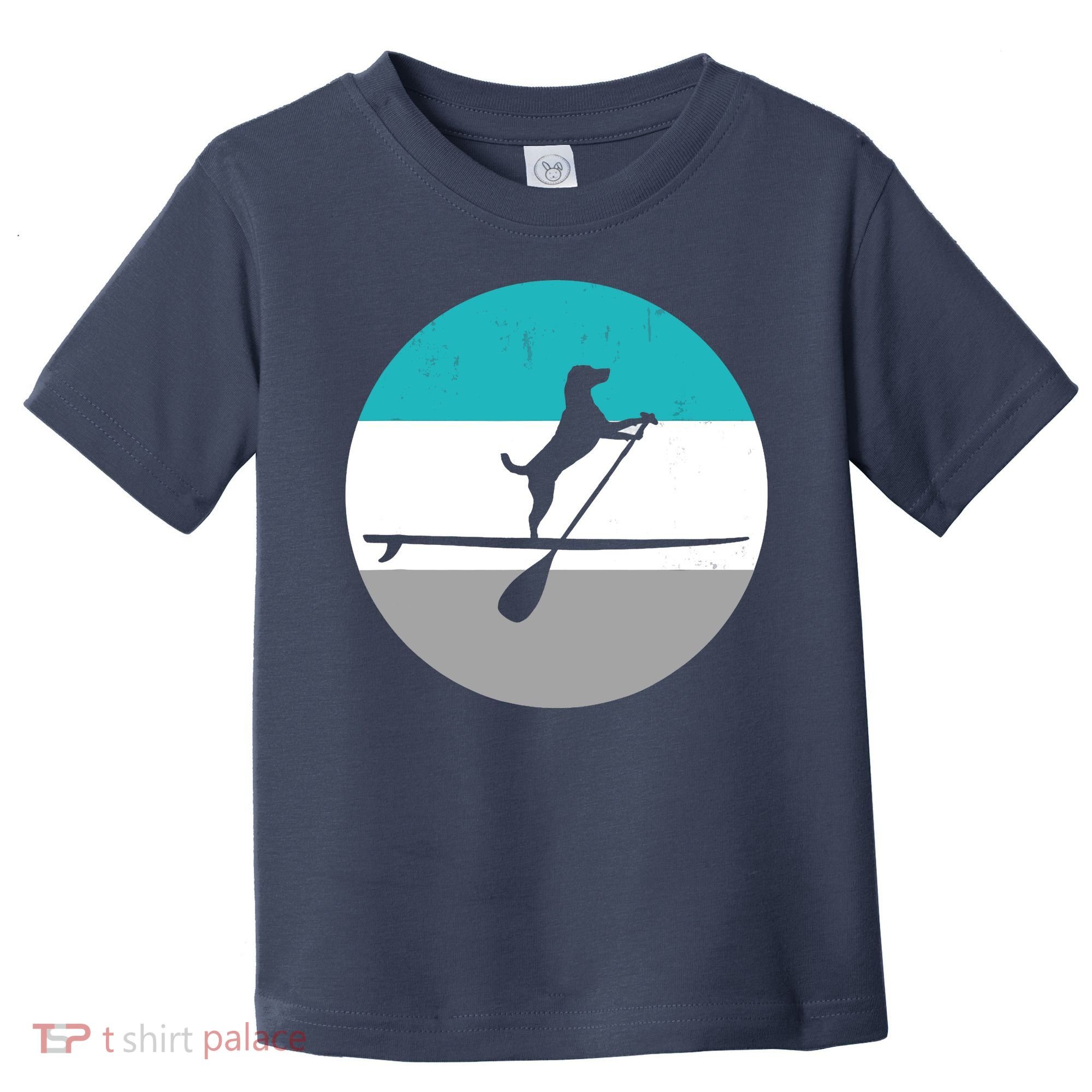 Stand Up Paddle Boarding with dog - Paddelsport SUP Board Toddler T-Shirt