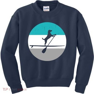 Stand Up Paddle Boarding with dog - Paddelsport SUP Board Kids Sweatshirt
