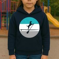 Stand Up Paddle Boarding with dog - Paddelsport SUP Board Kids Hoodie thumb 3