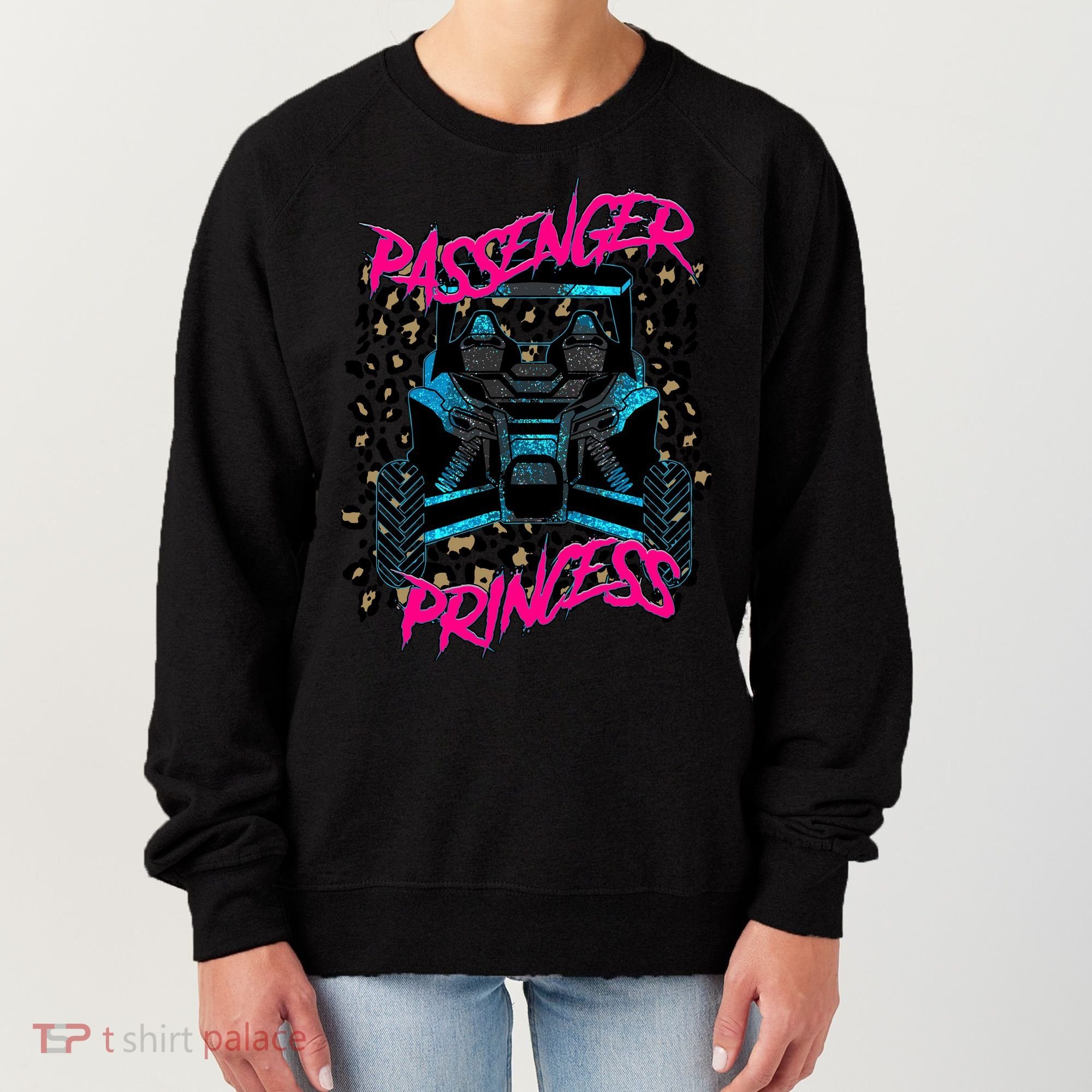 Sxs Utv Passenger Princess Adventure Offroad Women's Sweatshirt