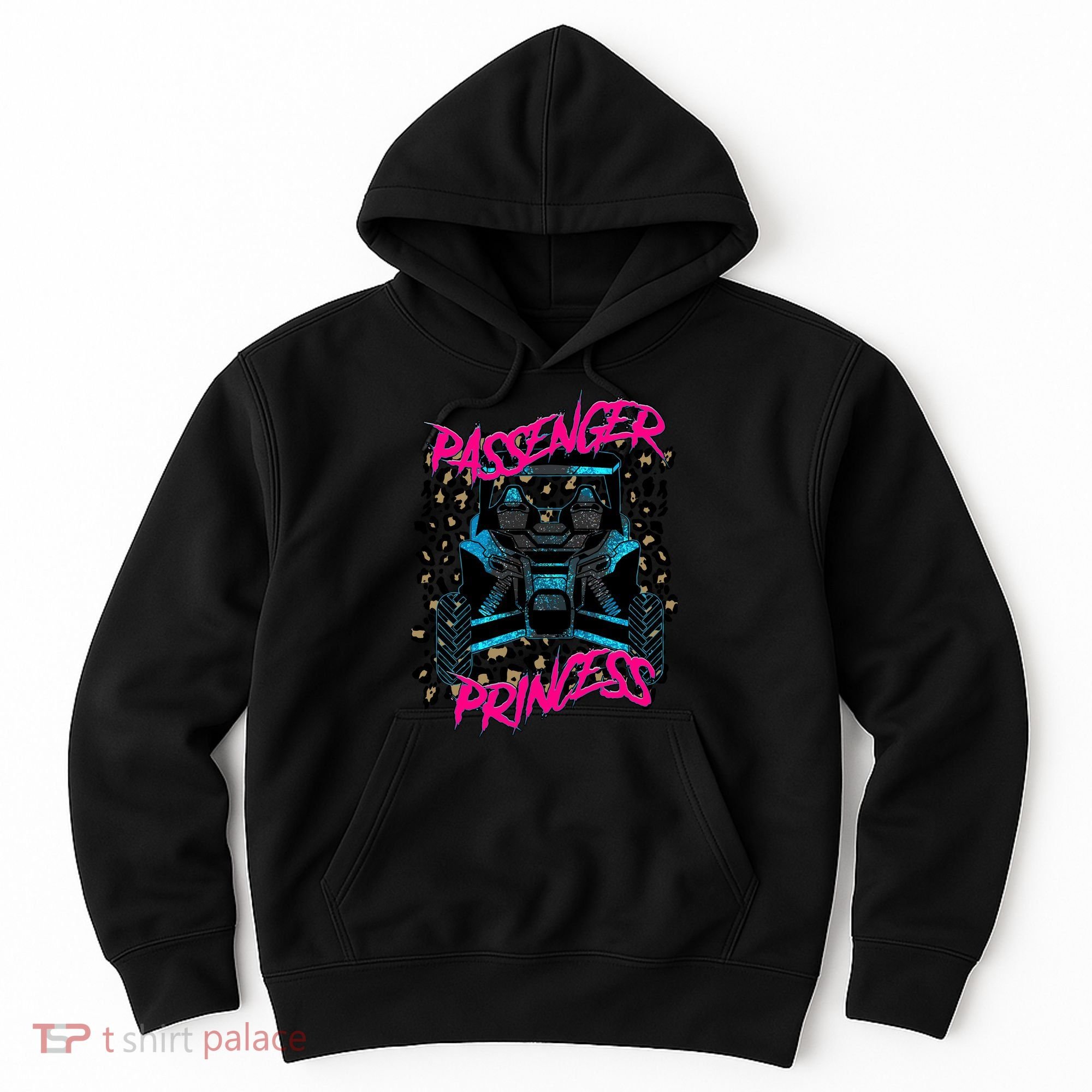 Sxs Utv Passenger Princess Adventure Offroad Hoodie
