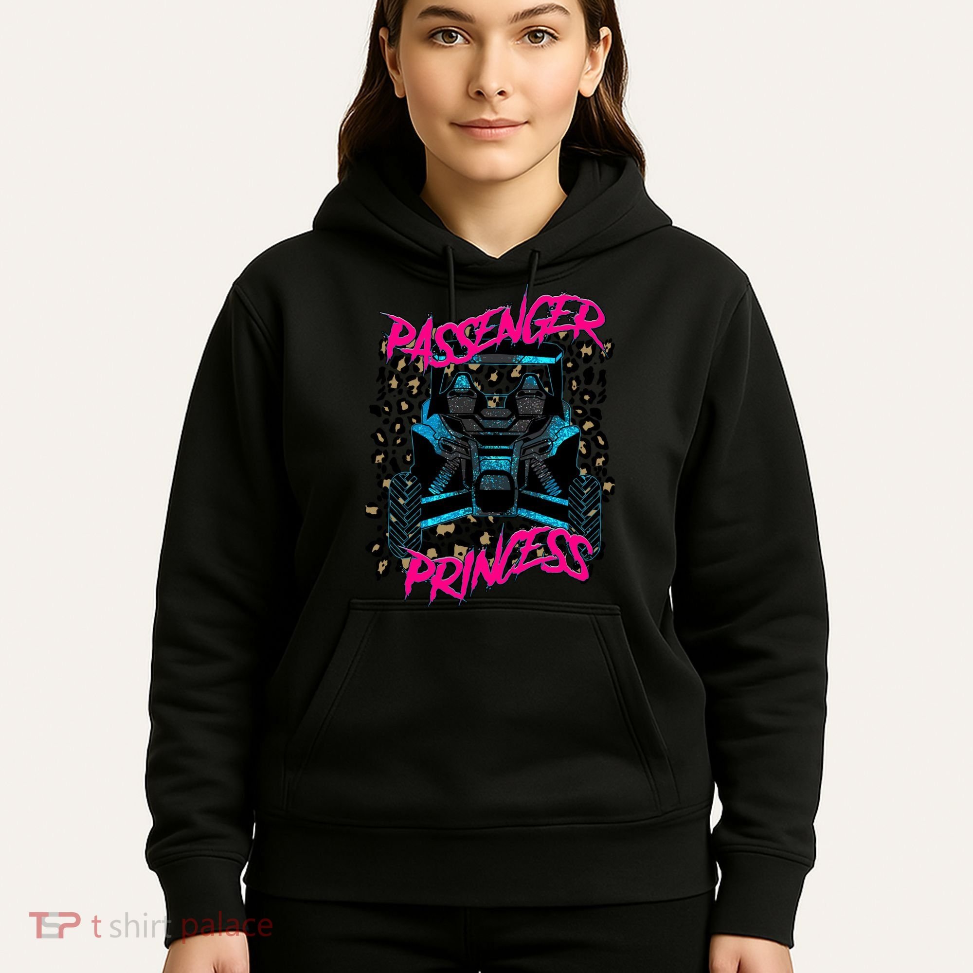 Sxs Utv Passenger Princess Adventure Offroad Hoodie
