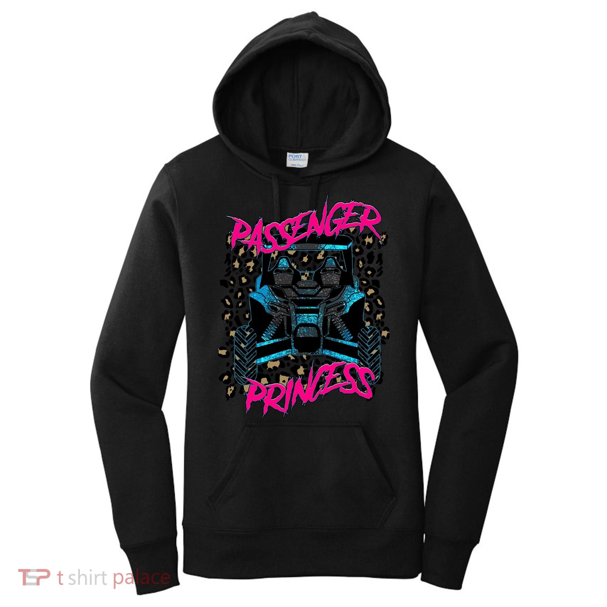 Sxs Utv Passenger Princess Adventure Offroad Women's Hoodie