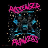 Sxs Utv Passenger Princess Adventure Offroad Women's Hoodie thumb 2