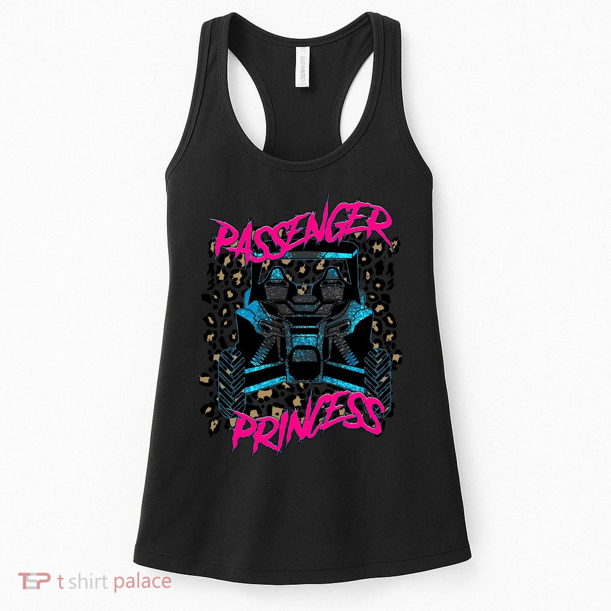 Sxs Utv Passenger Princess Adventure Offroad Women's Tank Top