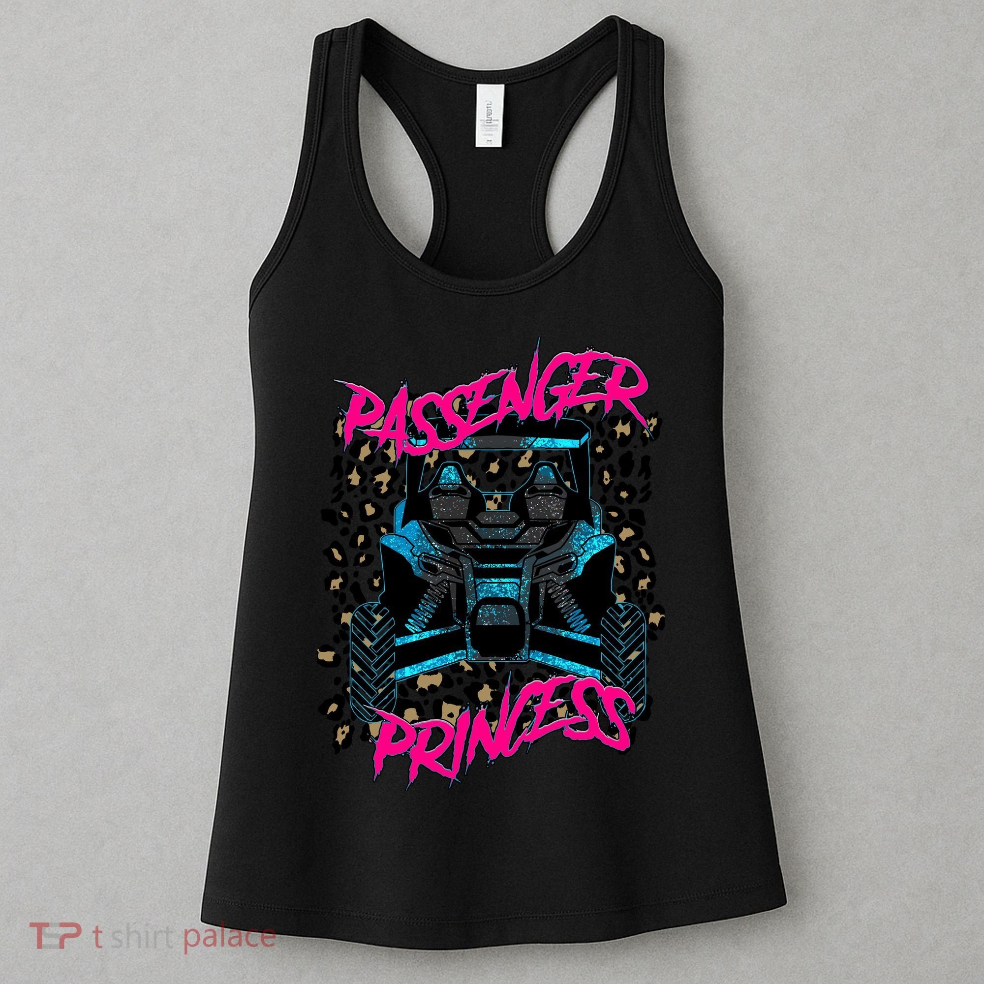Sxs Utv Passenger Princess Adventure Offroad Women's Tank Top