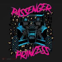 Sxs Utv Passenger Princess Adventure Offroad Women's Tank Top thumb 5