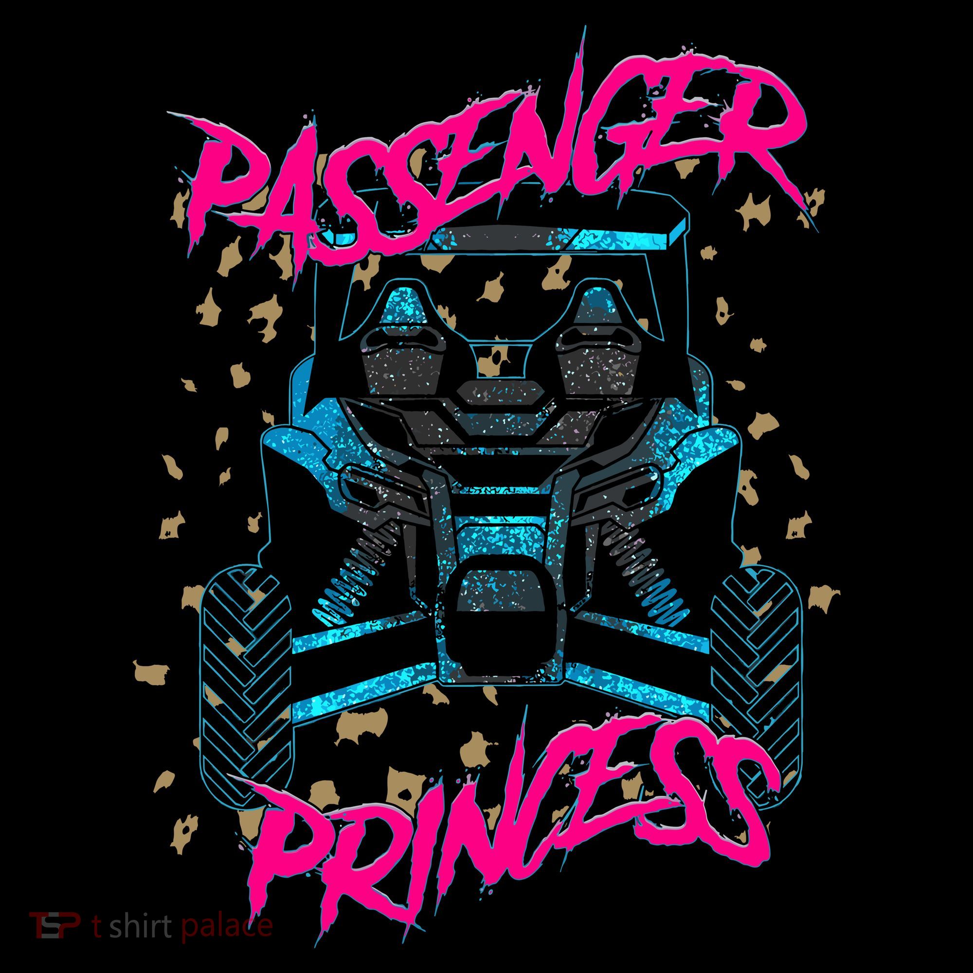 Sxs Utv Passenger Princess Adventure Offroad Women's Tank Top