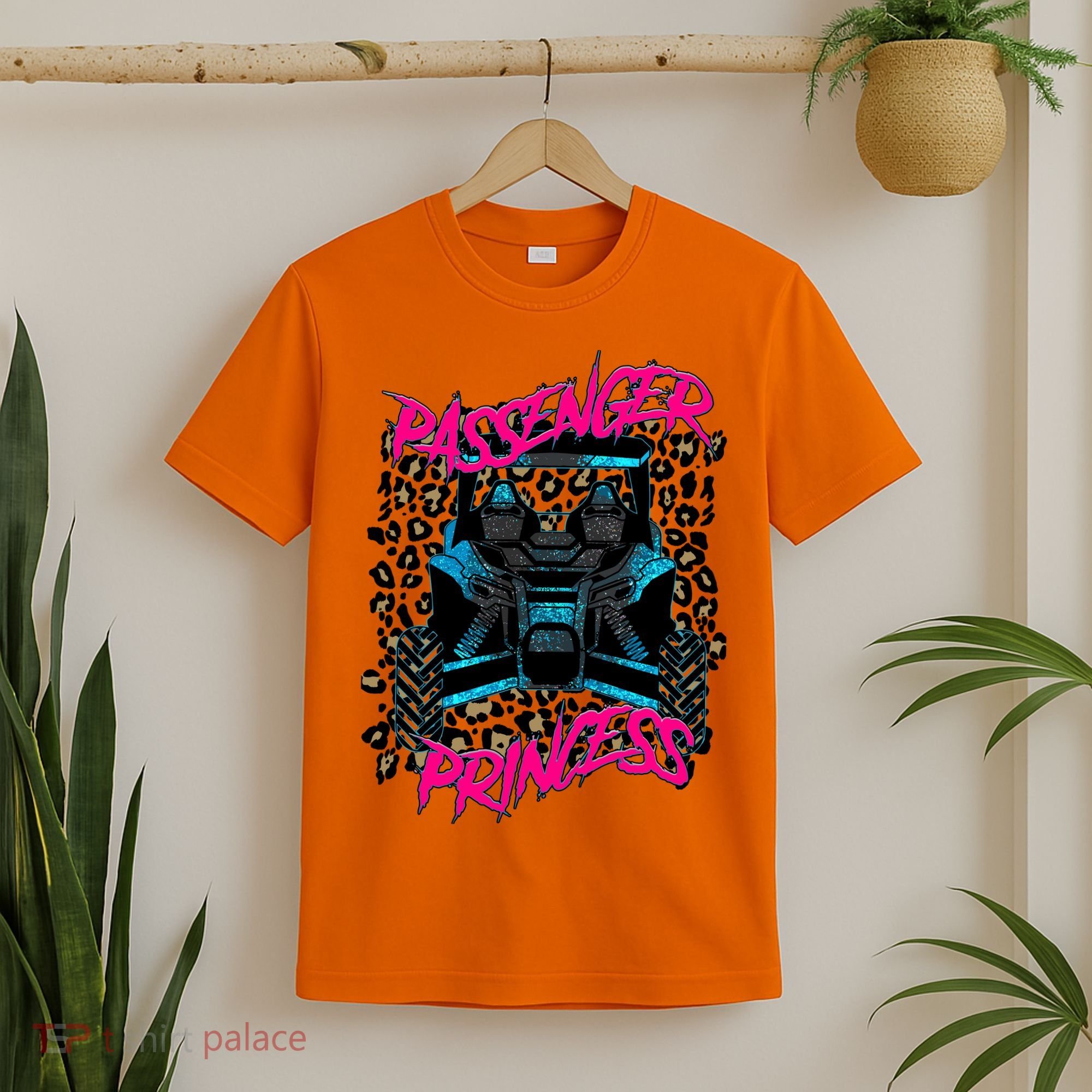 Sxs Utv Passenger Princess Adventure Offroad T-Shirt