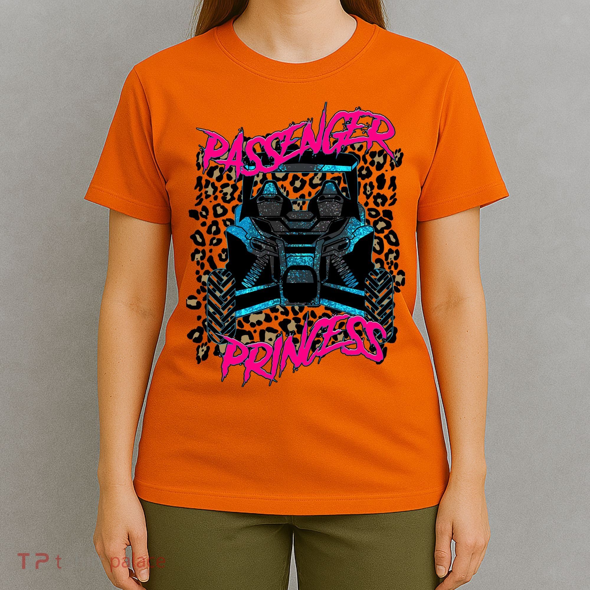 Sxs Utv Passenger Princess Adventure Offroad T-Shirt