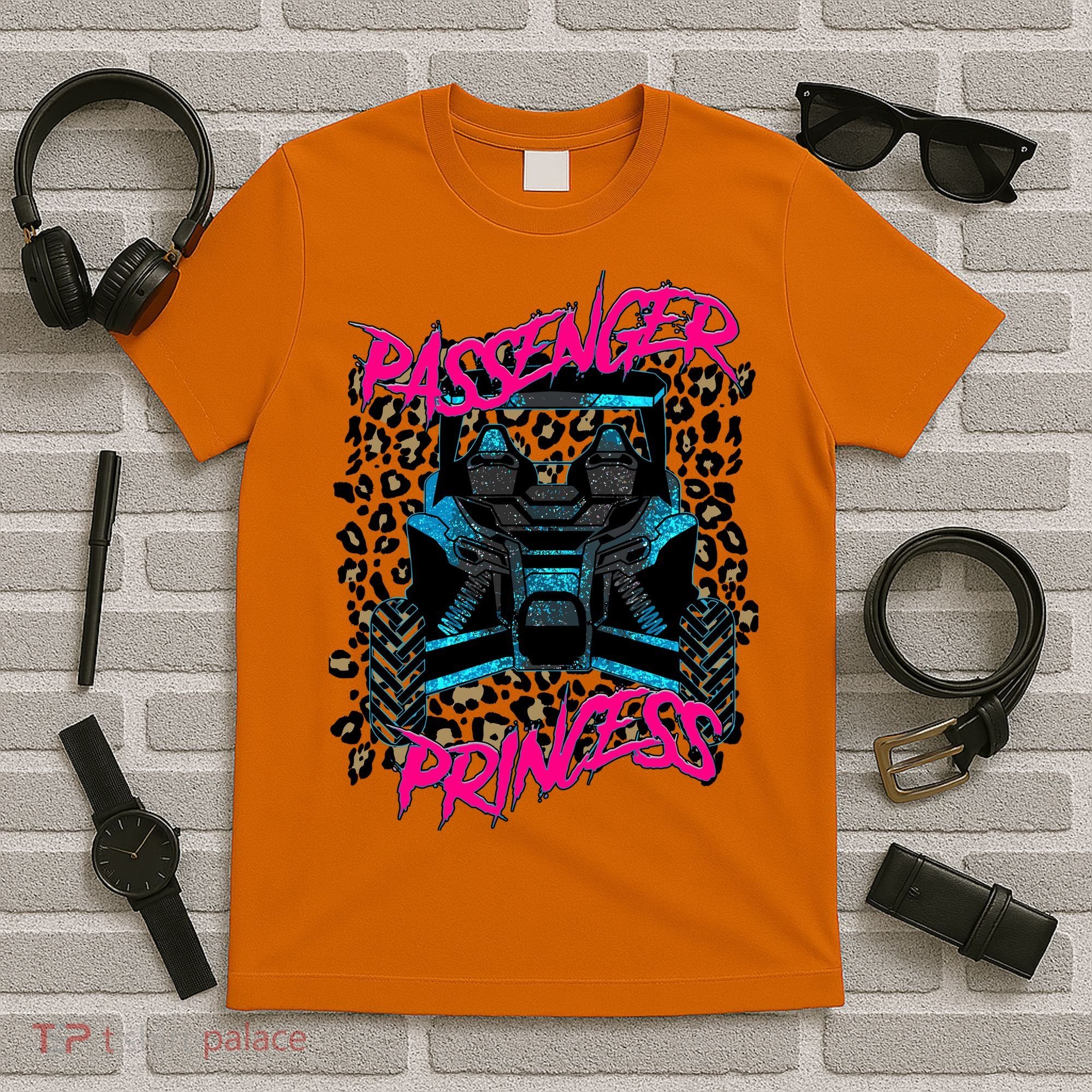 Sxs Utv Passenger Princess Adventure Offroad T-Shirt