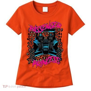 Sxs Utv Passenger Princess Adventure Offroad Women's T-Shirt