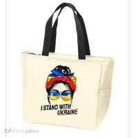 Support Ukraine Pride I Stand With Ukraine Flag Gift Tote Bag thumb 3