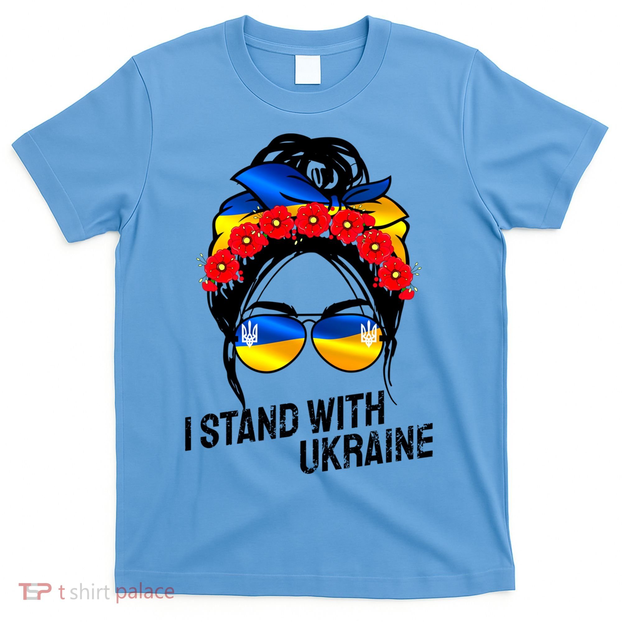 Support Ukraine Pride I Stand With Ukraine Flag Gift T-Shirt